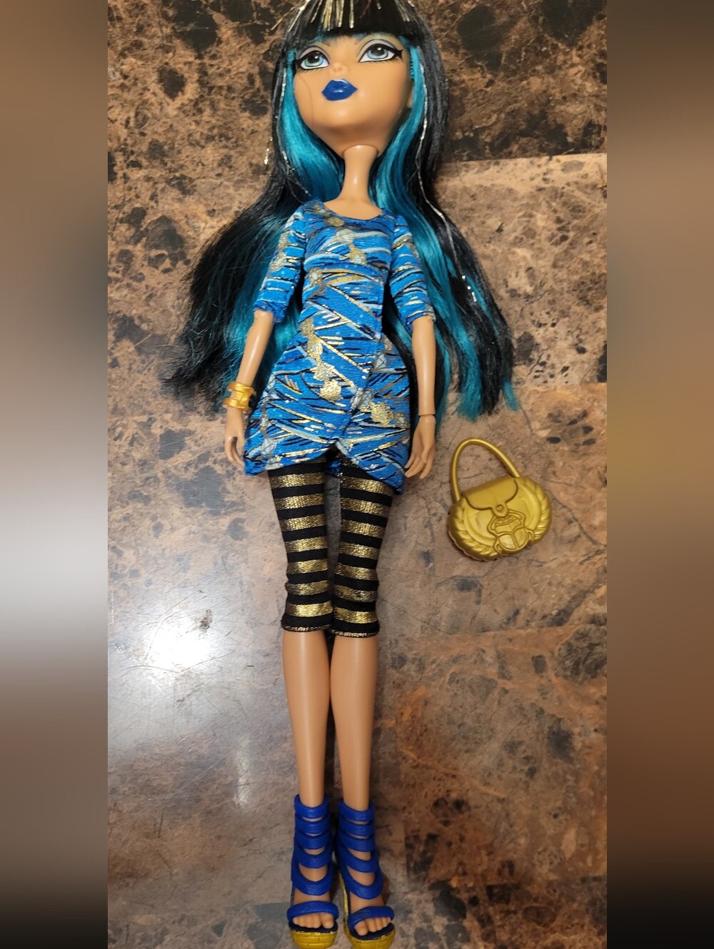 G1 Monster High Cleo De Nile Picture Day GUC